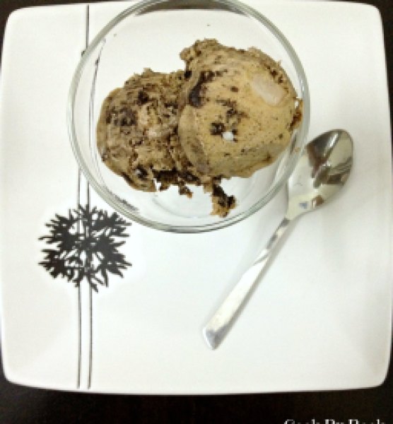 Coffee & Nutella Ice-cream with oreo Chunks1