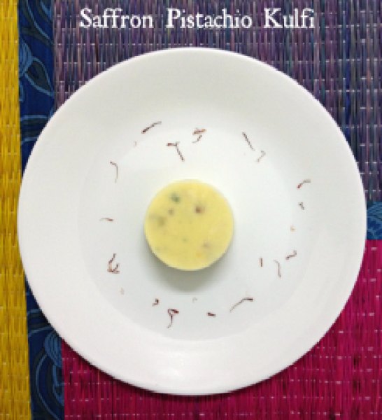 Saffron Pistachio Kulfi1