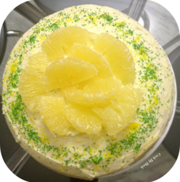 Sweet-Lime Layer Cake with Vanilla Bean Frosting1