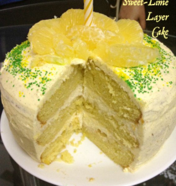 Sweet-Lime Layer Cake with Vanilla Bean Frosting5