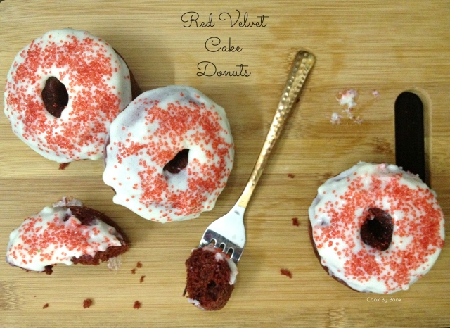Red Velvet Cake Donuts