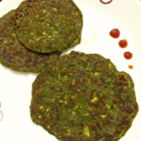 Ooh-So Healthy Spinach & Cottage Cheese Pancakes