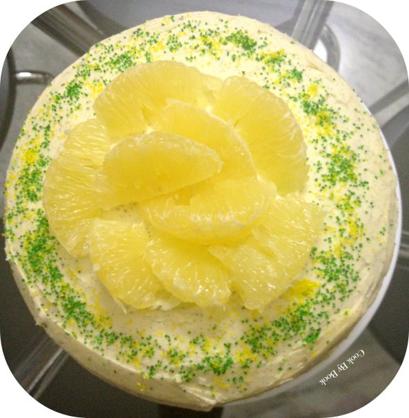 Sweet-Lime Layer Cake with Vanilla Bean Frosting1